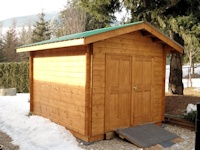 Double Door Shed Kit manufactured by bavariancottages.com in Shuswap Lake, BC, Canada